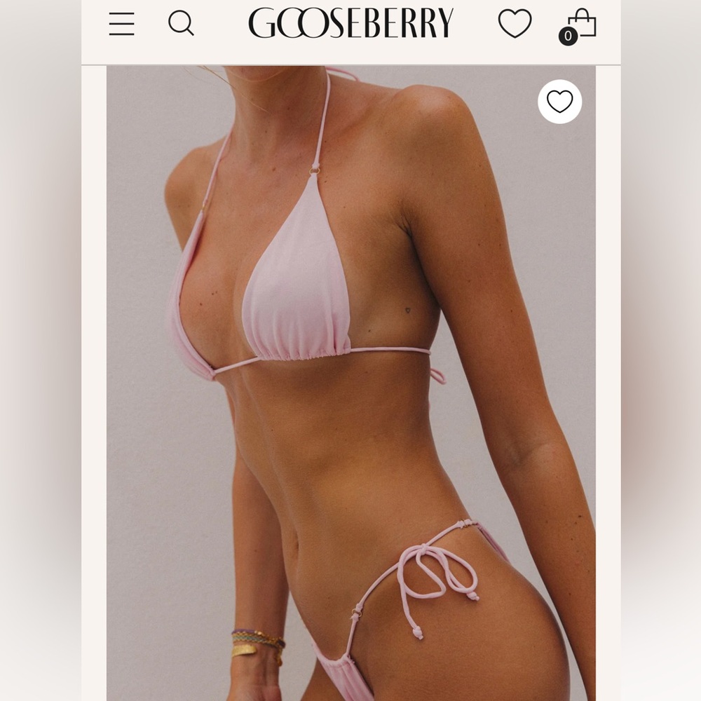 Gooseberry Pink Bikini Set